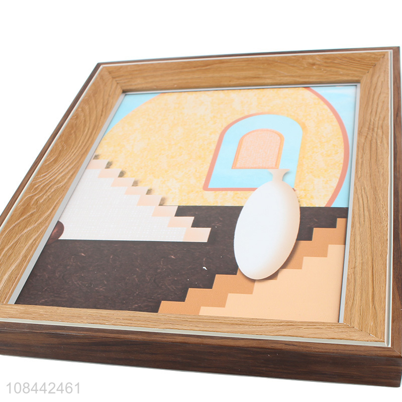 Wholesale home decorations plastic picture frame desktop photo frame