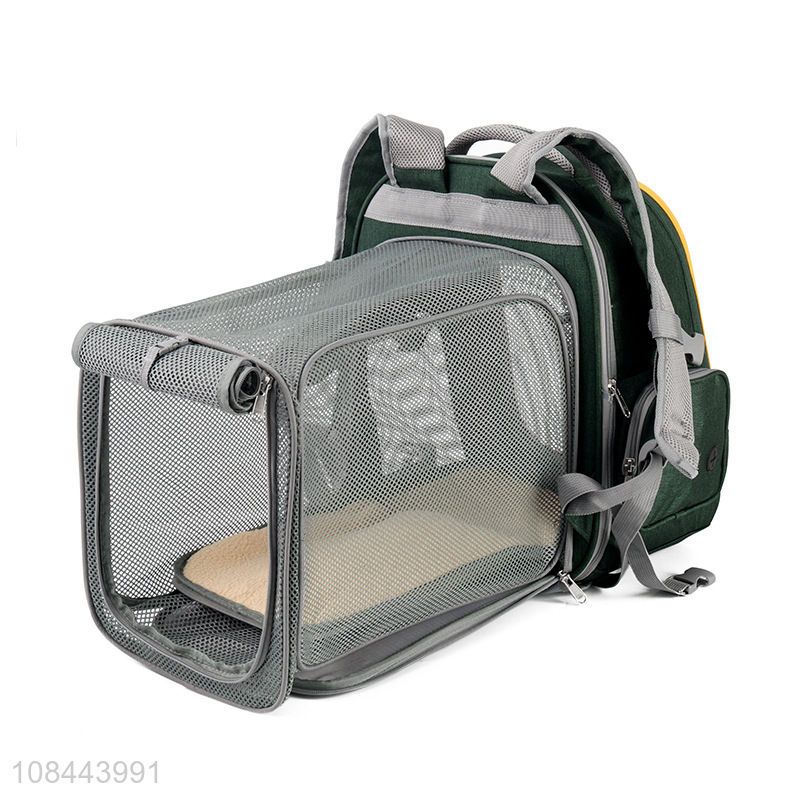 Hot products breathable pets carrier bag backpack bag for sale