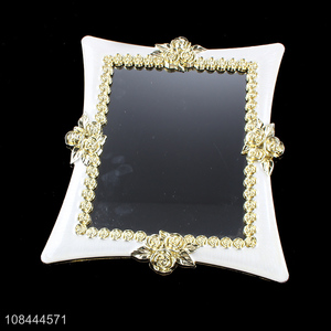 Hot products plastic luxury style mirror photo frame for sale