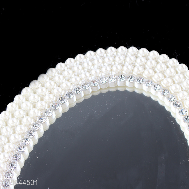 Online wholesale pearl decoration tabletop photo frame