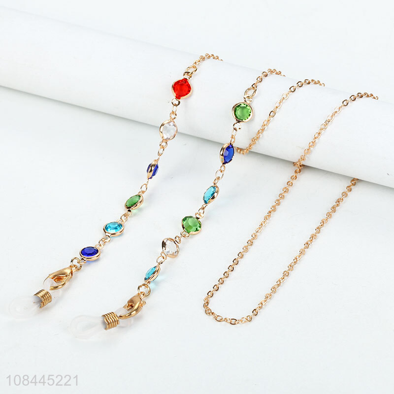 Good wholesale price glasses chain ladies fashion decorations