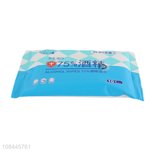 Wholesale from china hand sanitizing wipes 75% alcohol wipes
