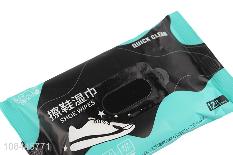 New arrival quick clean shoes cleaning wipes for sale