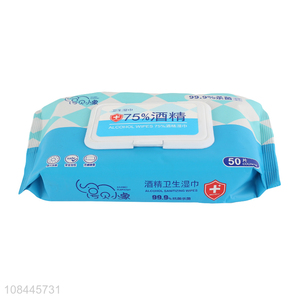 Yiwu market disposable alcohol sanitizing wipes for sale