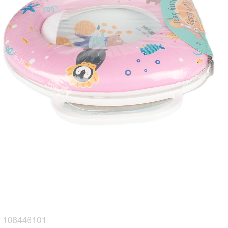 Good quality durable and soft potty training seat for children boys girls