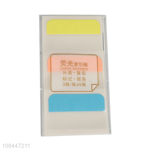 High quality 15 sheets index tabs index stickers office school supplies