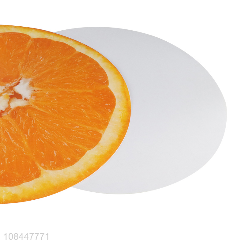 Best selling fruit shape pp place mat table mat wholesale