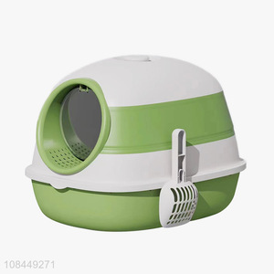 Hot products creative soft <em>glue</em> cat litter box