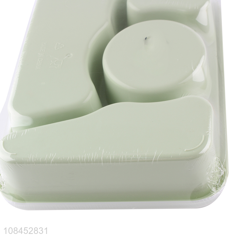 Yiwu wholesale home plastic lunch box kids dinner plate