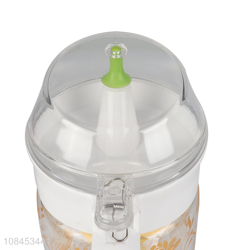 Factory supply high borosilicate glass olive oil bottle kitchen dispensers