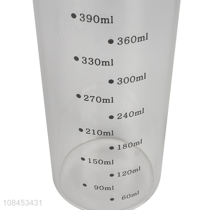 China supplier high borosilicate glass liquid condiment dispenser bottle