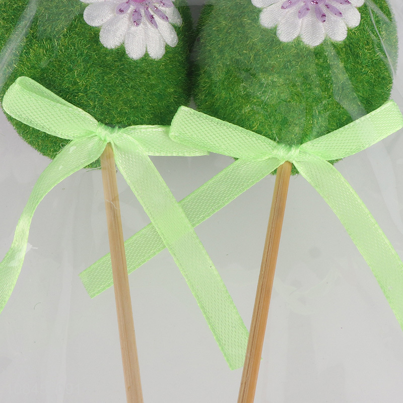 China wholesale 2pieces party supplies easter egg decoration