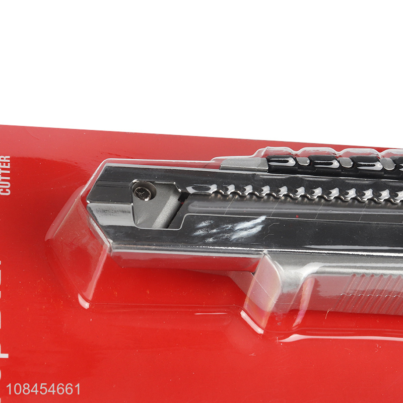OEM ODM durable stainless steel art knife retractable utility knife