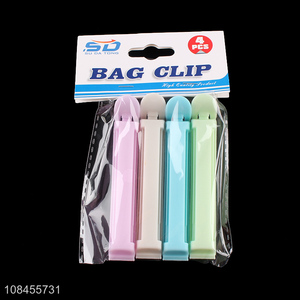 Latest products plastic food storage sealing bag clips wholesale