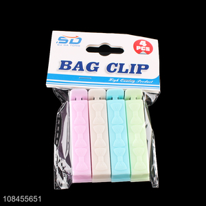 Hot products 4pieces food sealing bag clips for storage tools
