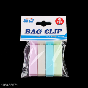 Wholesale from china multicolor food bag clips with top quality
