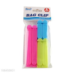 Popular products 6pieces food sealing bag clips for storage tools