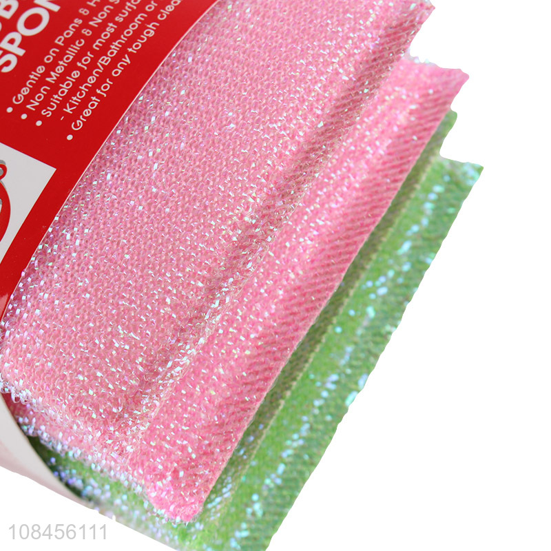 New arrival durable cleaning tools scrubbing sponge for kitchen