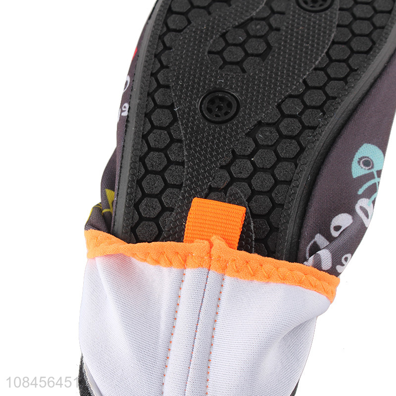 Hot selling kids water shoes aqua socks barefoot slip-on for beach