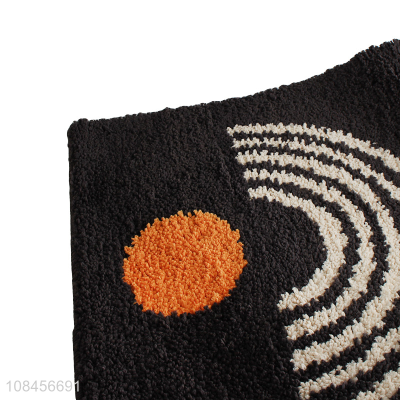 China factory washable bath mats polyester living room mats