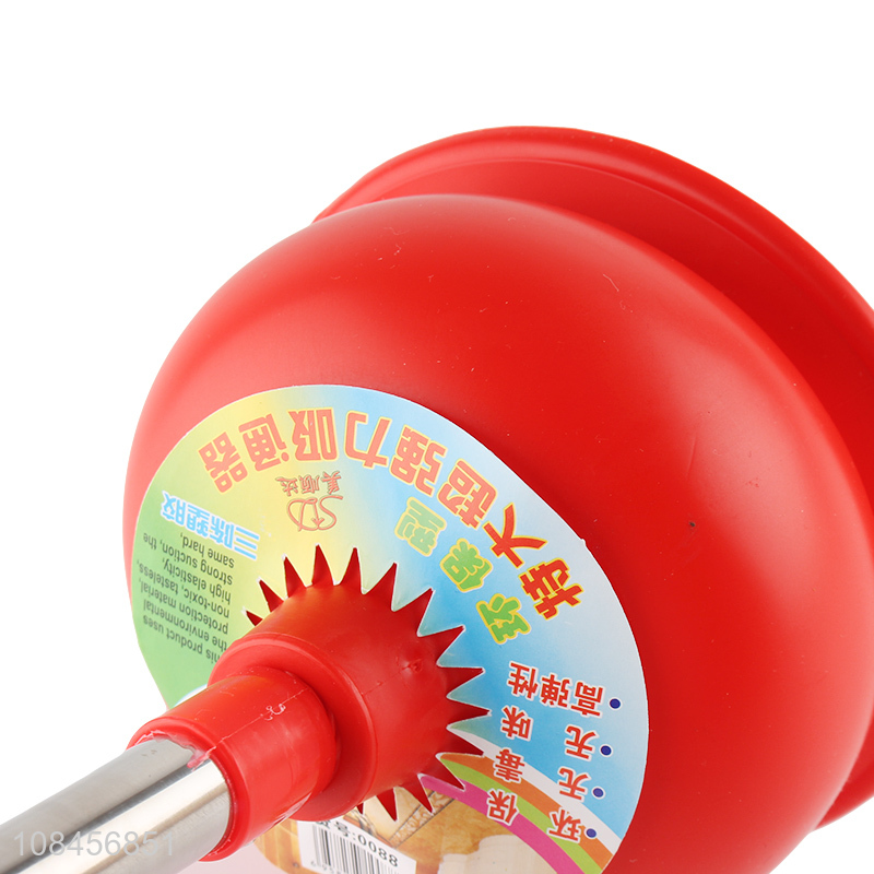 Yiwu market long handle household bathroom supplies toilet plunger