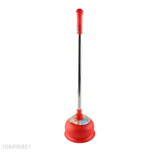 Yiwu market long handle household bathroom supplies toilet plunger