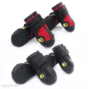 New arrival skid-proof dog shoes outdoor waterproof pet dog shoes