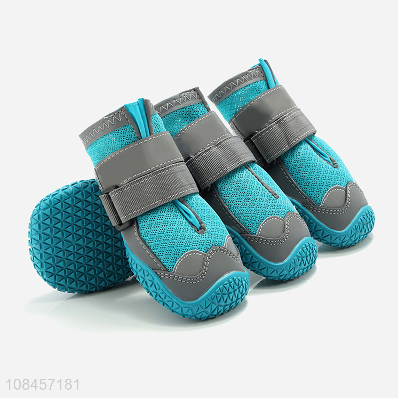 China imports all seasons breathable skidproof dog shoes for all dogs