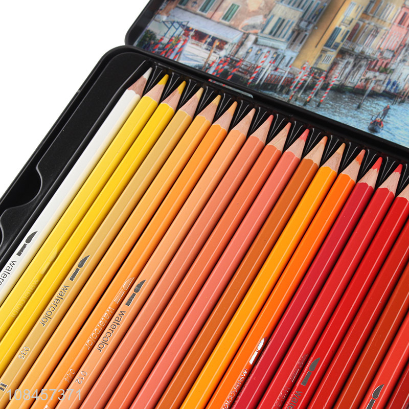 Good sale 72 color water soluble colored pencil set