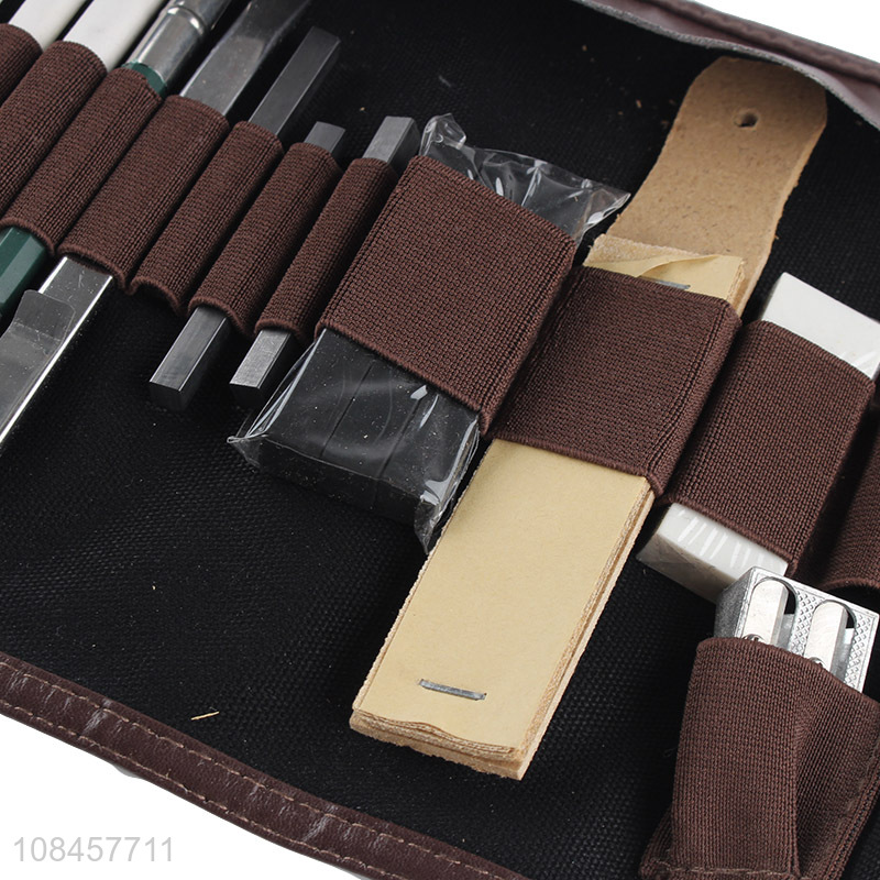 Good wholesale price 32pcs students portable painting pencils set