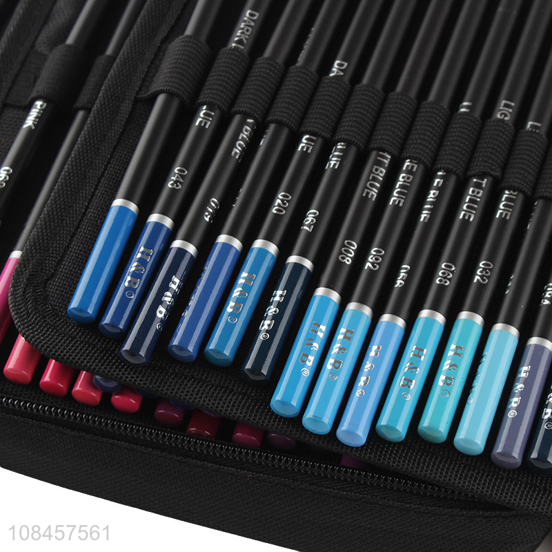 Factory supply sketch drawing oil colored pencil set
