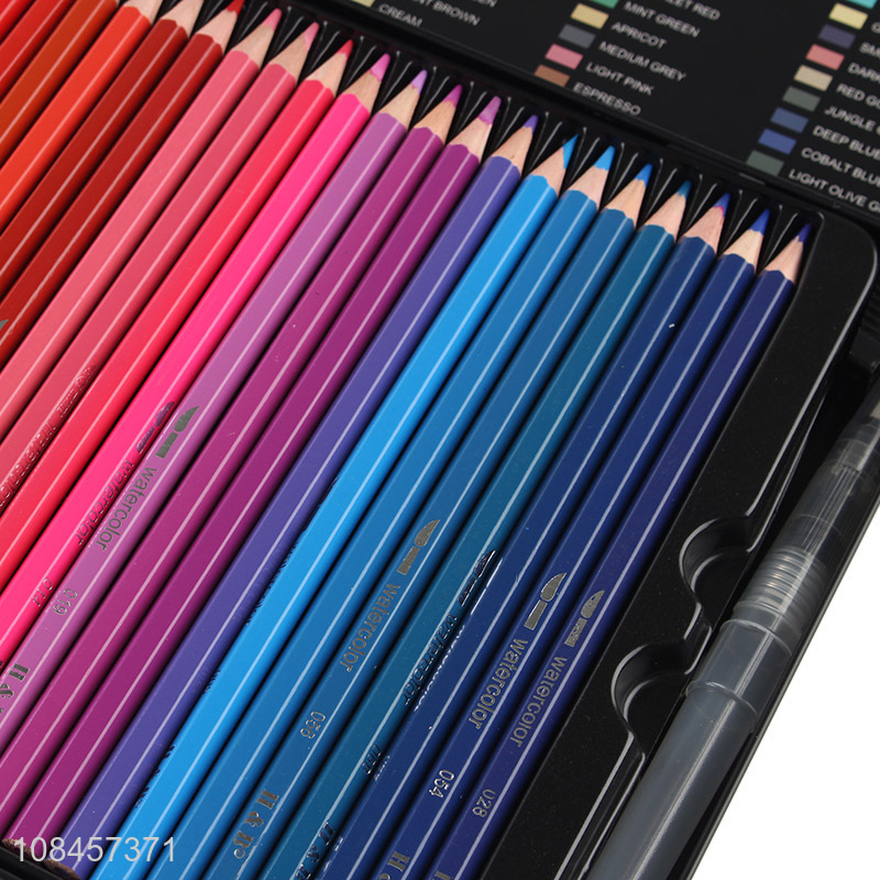 Good sale 72 color water soluble colored pencil set
