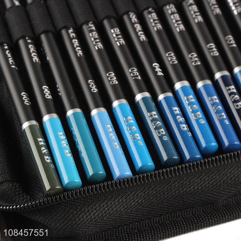 Best selling 72 color oily color pencil painting set