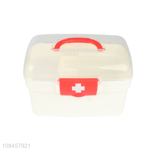 New products white transparent <em>pill</em> <em>box</em> home medical kit