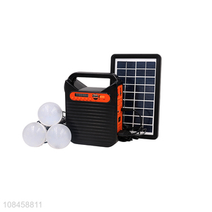 Best selling outdoor camping solar panel lighting system