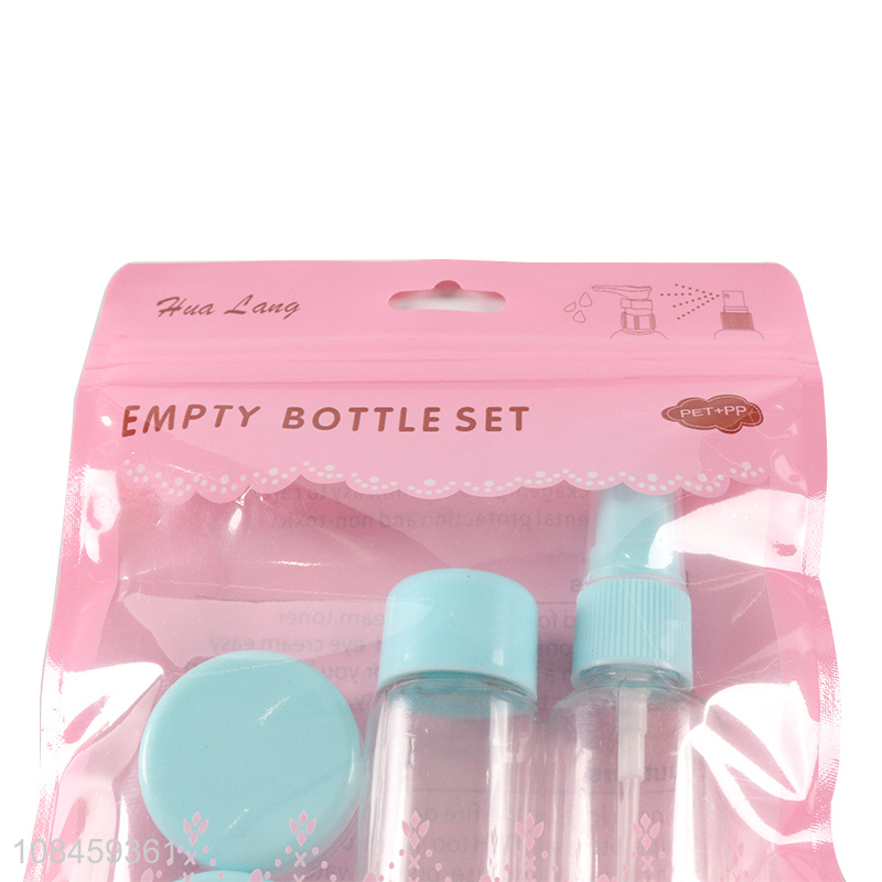 Factory price portable 4 piece set sub bottles for travel