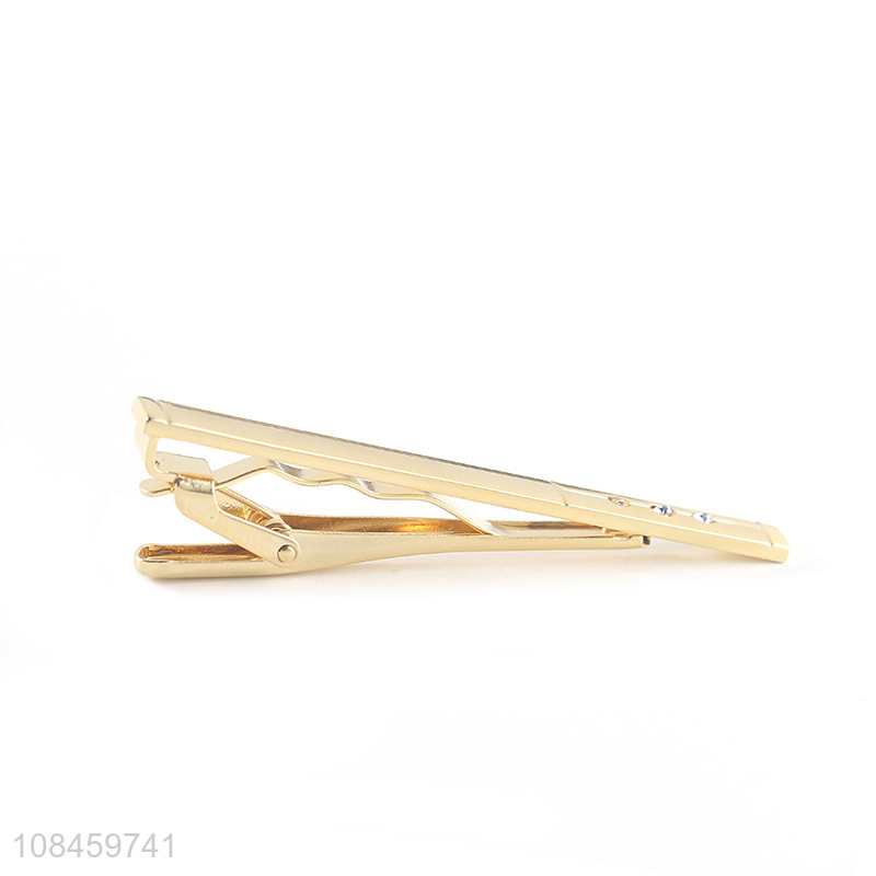 Good quality simple niche men tie clips for sale