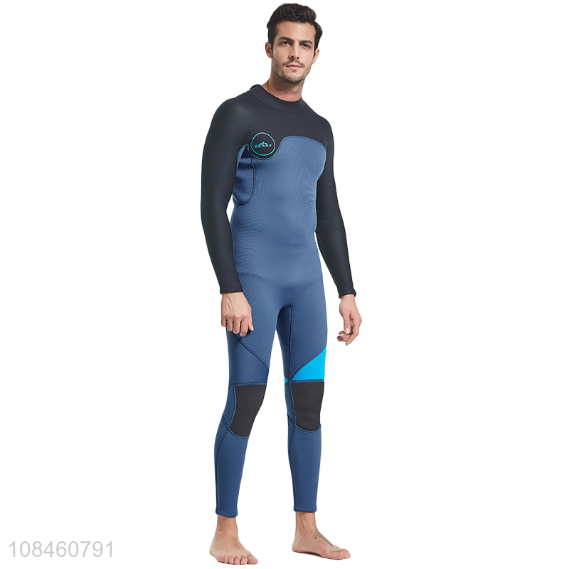 Hot sale 3mm men neoprene wetsuit long sleeved full wetsuit for winter