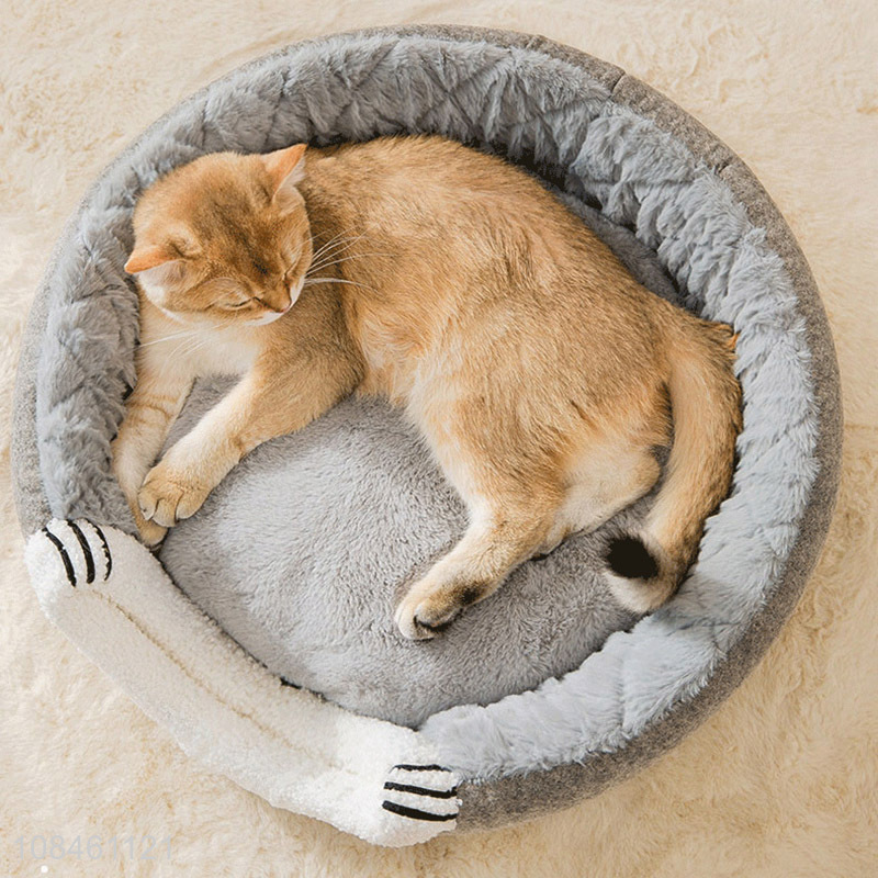 Wholesale winter pet house non-slip washable full enclosed dog cat house