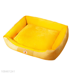 New products winter warm crystal super soft velvet dog bed pet house