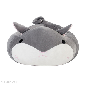 Wholesale cute animal shaped <em>cat</em> cushion <em>bed</em> <em>cat</em> nest for indoor cats