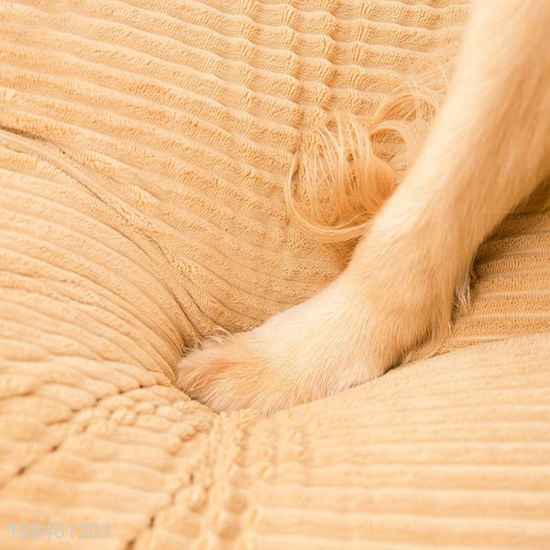 Wholesale winter warm machine washable pet beds dog house for large dogs