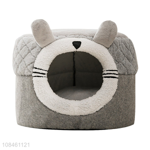 Wholesale winter pet house non-slip washable full enclosed dog cat house