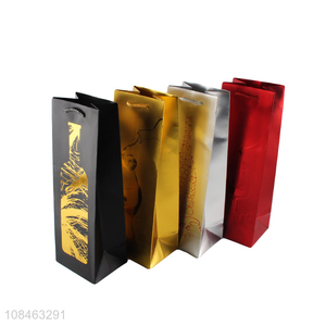Wholesale from china multicolor wine bottle bag gifts bag