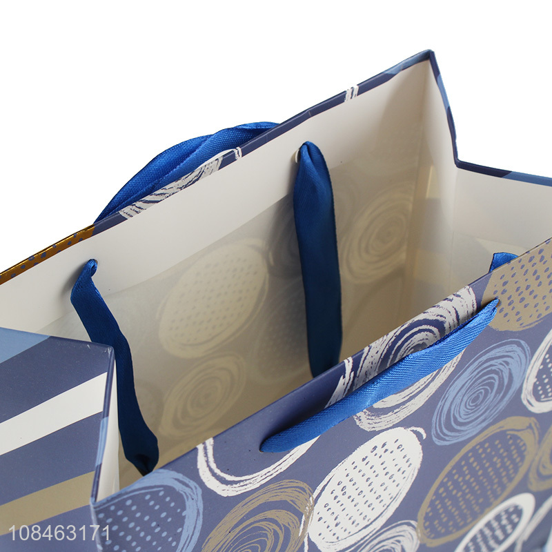China wholesale paper printed gifts packaging bag shopping bag