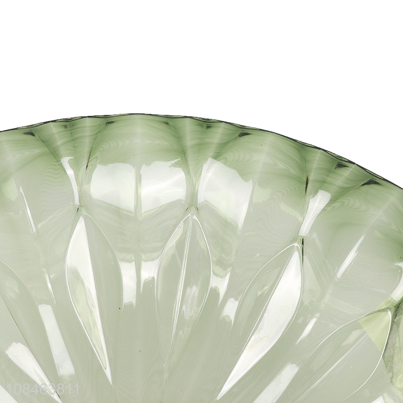 Best selling green transparent fruit storage tray