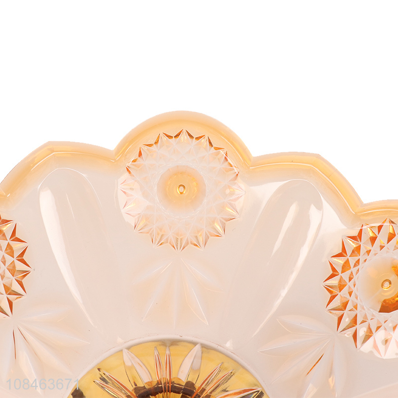 Hot products home desktop fruit tray plastic fruit plate