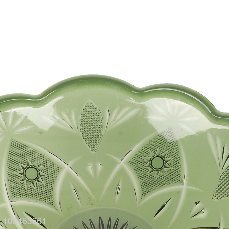 Yiwu direct sale fruit tray plastic fruit dishes