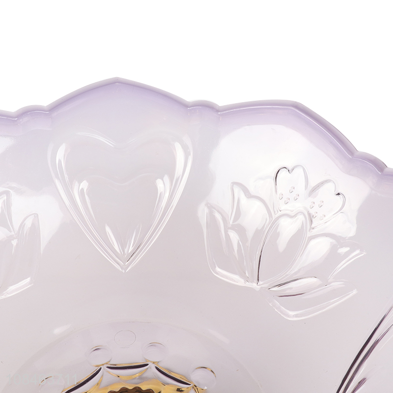 Good selling plastic dried fruit tray fruit plate