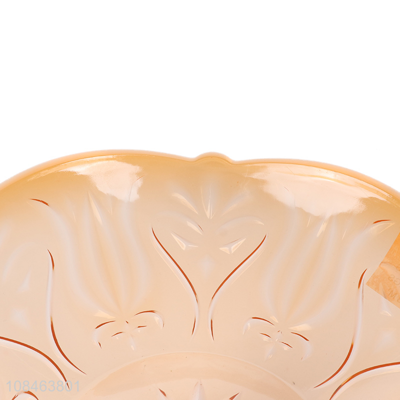 Online supply plastic fruit tray desktop fruit plate